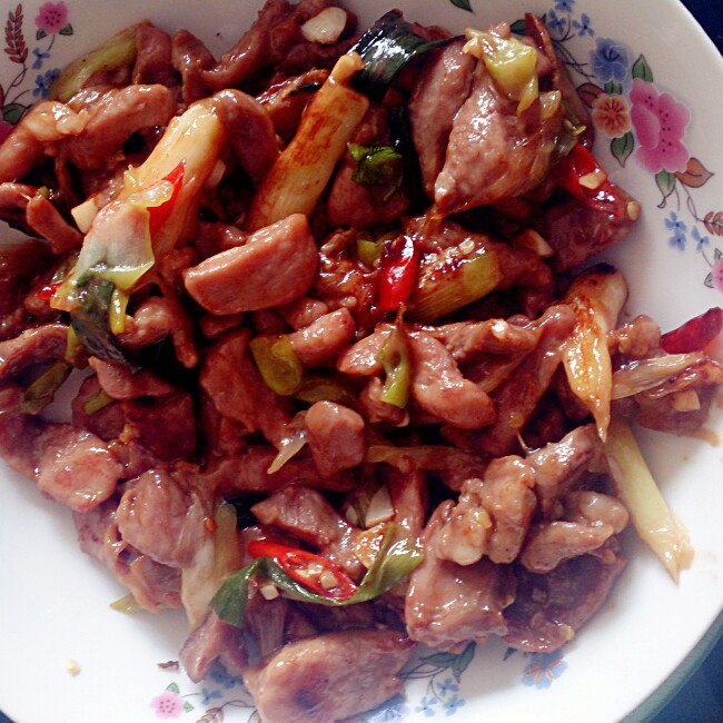 葱爆羊肉