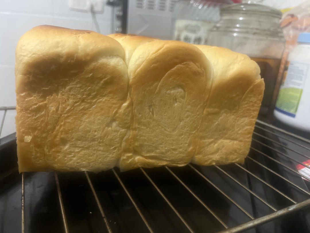 鲜奶吐司（蒸烤箱版一次发酵）