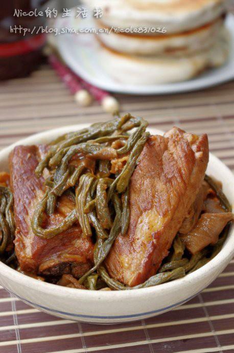 干豆角烧排骨的做法