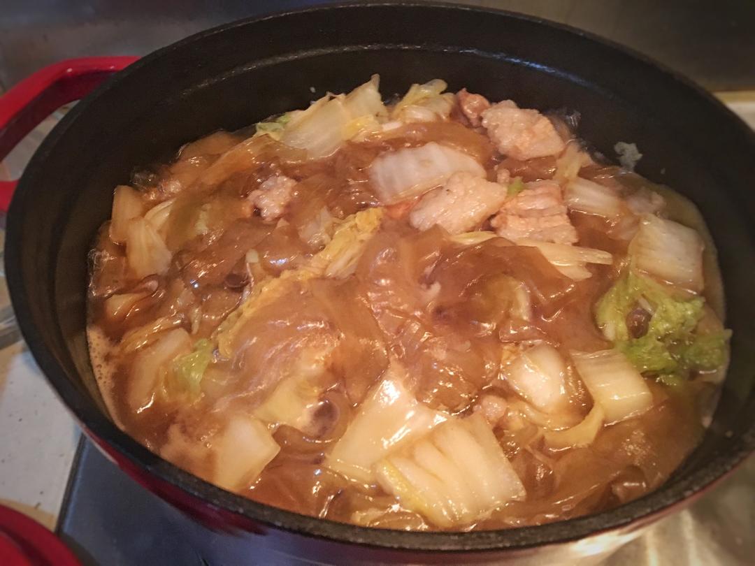 猪肉白菜炖粉条