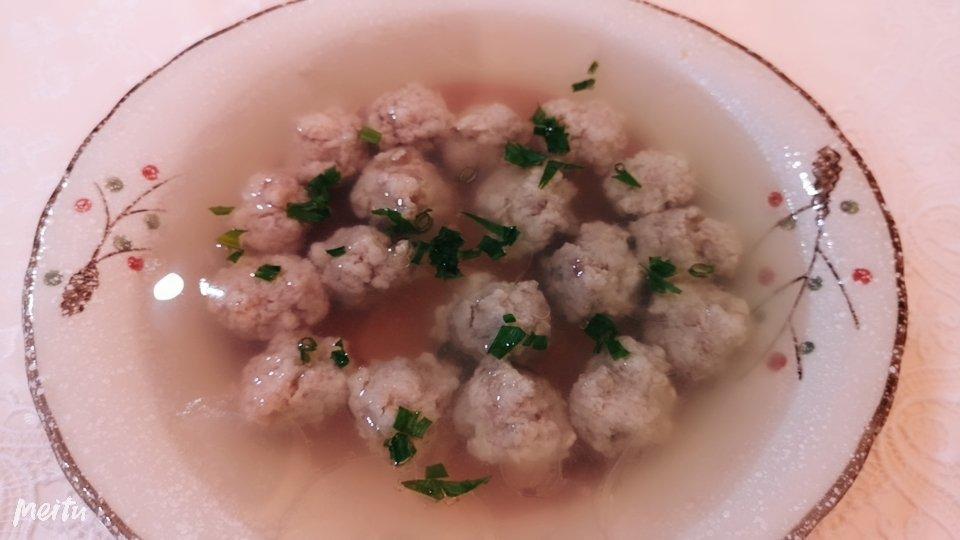 氧气ting做的肉丸汤