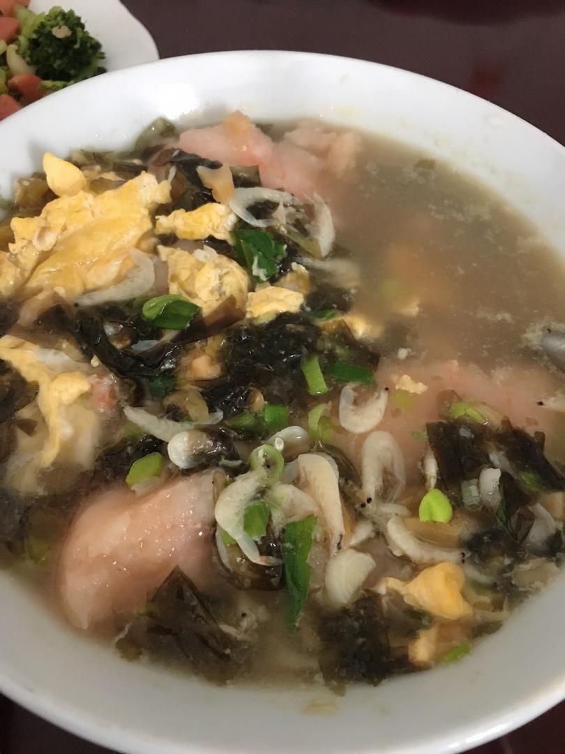 紫菜虾滑汤