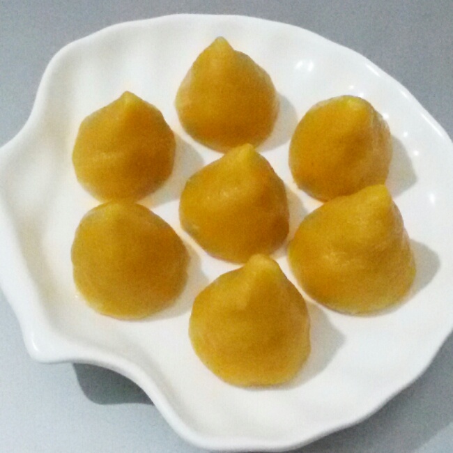 奶香糯米窝窝头