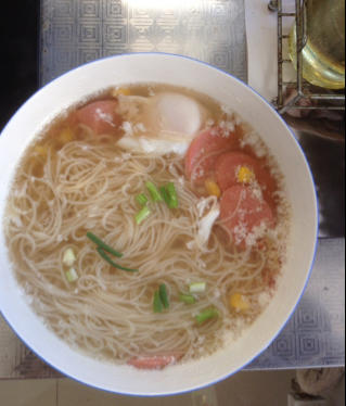 鸡蛋汤面