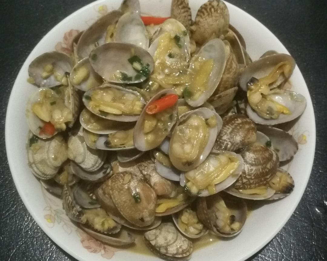 爆炒花蛤
