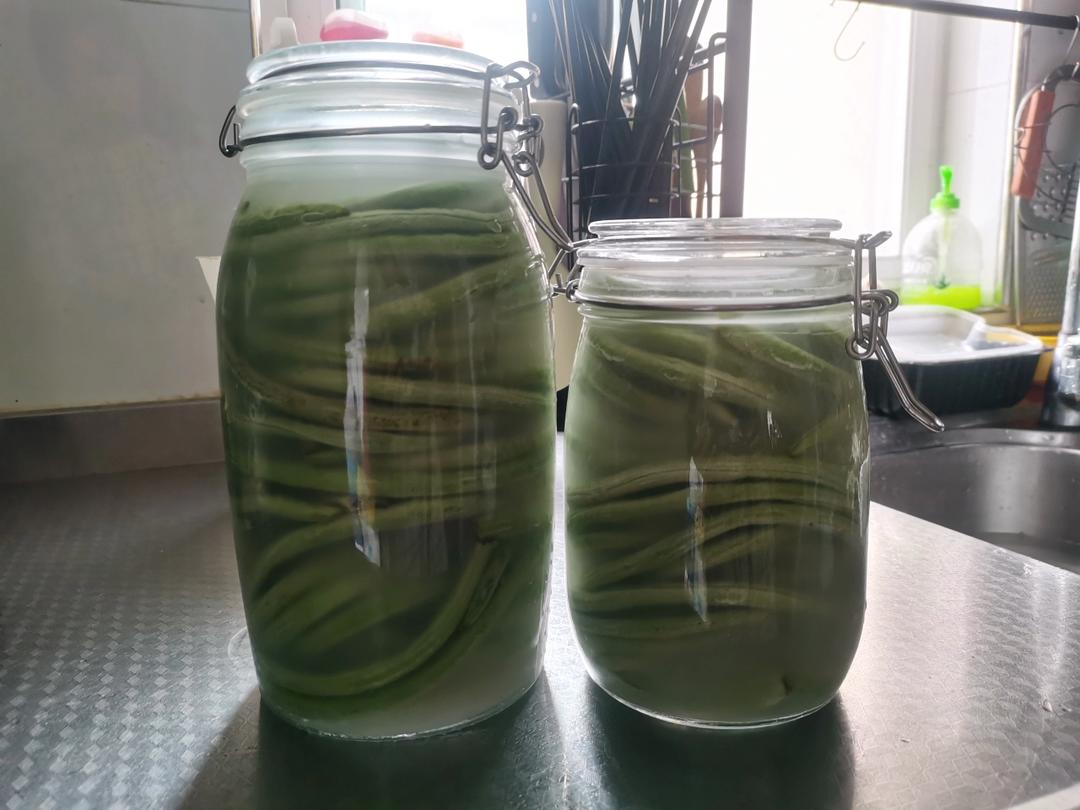 自制酸豆角（史上最简单三天完成）