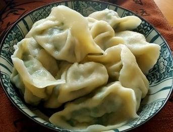 猪肉菜馅饺子     基础饺子的包法
