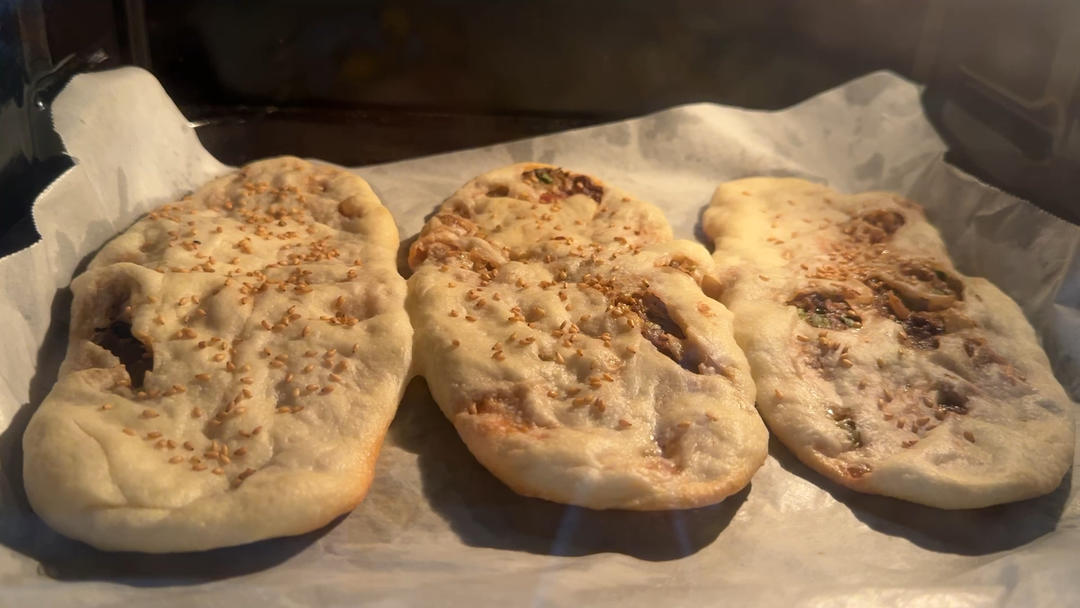 烤箱版鲜肉锅盔