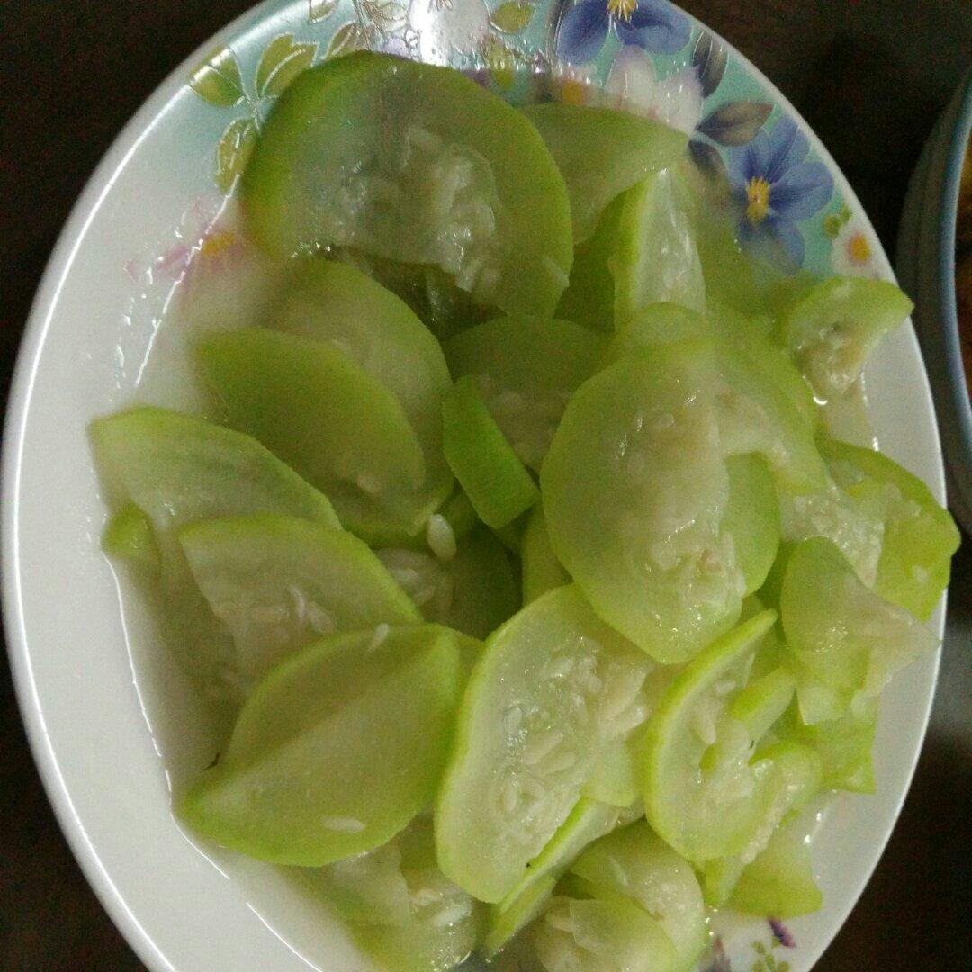 香草冰淇淋min做的家常菜清炒西葫芦瓜