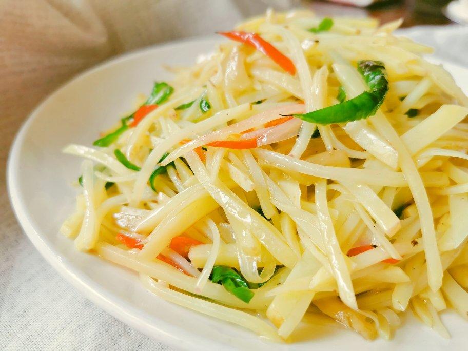 青椒土豆丝