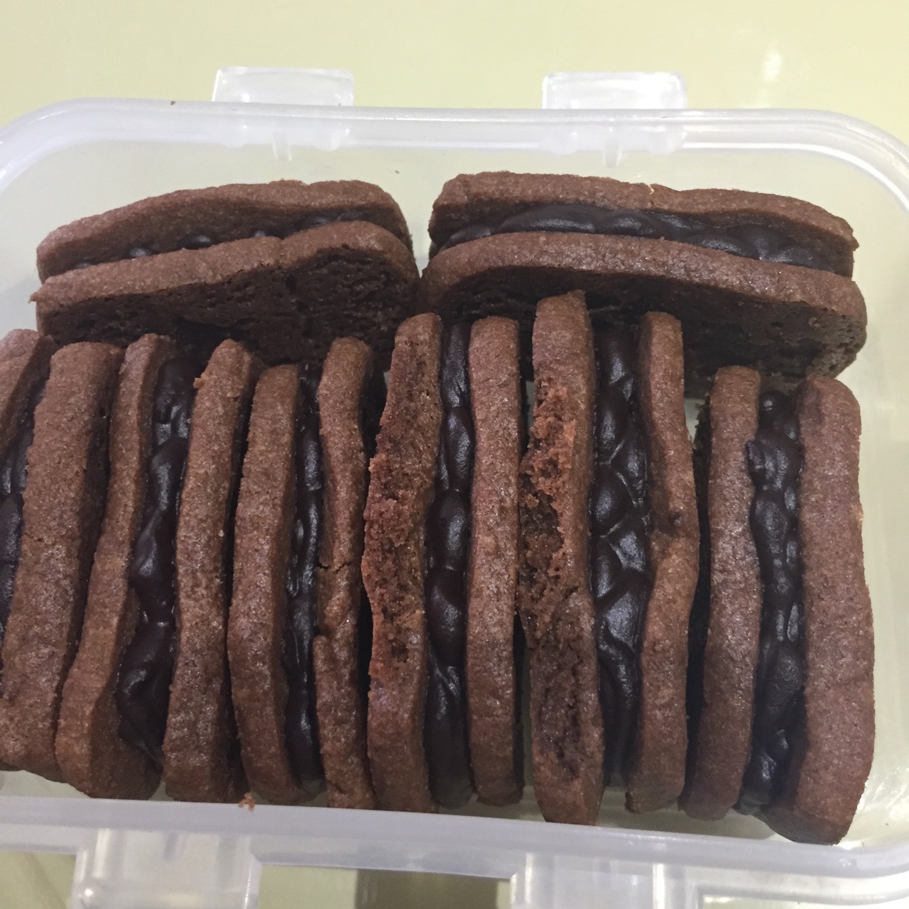 巧克力夹心饼干
