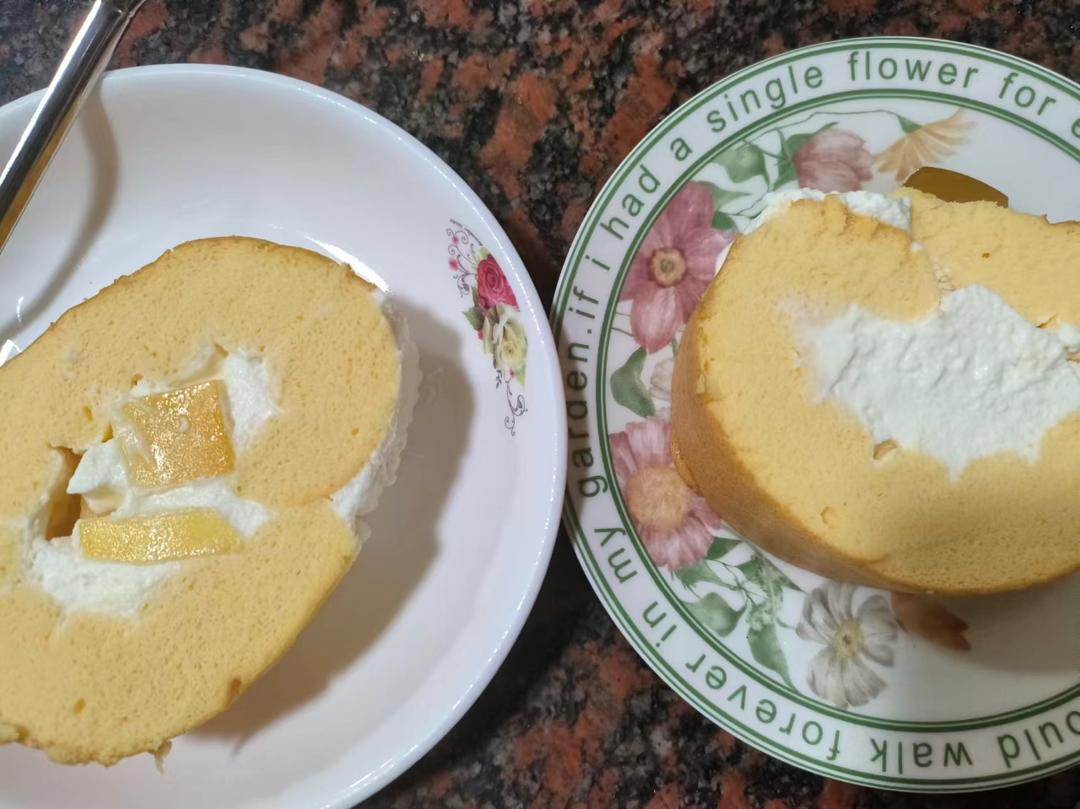 水果奶油蛋糕卷（附各种小心得）