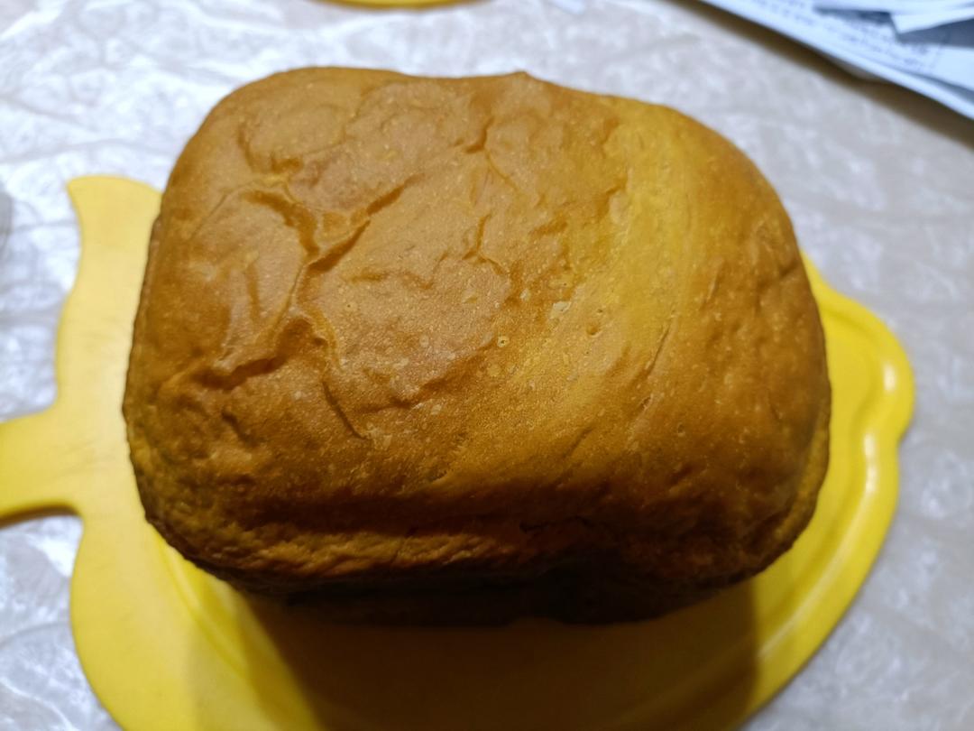南瓜吐司（面包机版&不用揉面）