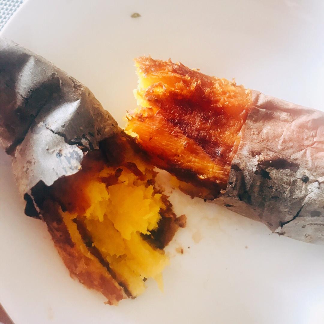 空气炸锅版烤地瓜（超快手）