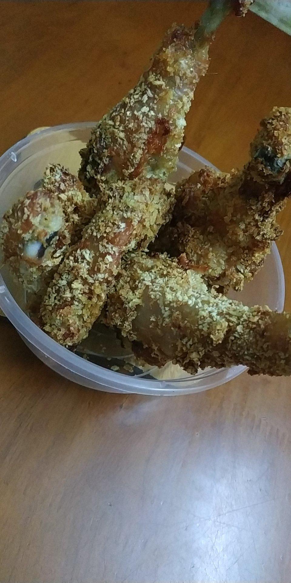 简易面包糠炸鸡腿（空气炸锅）