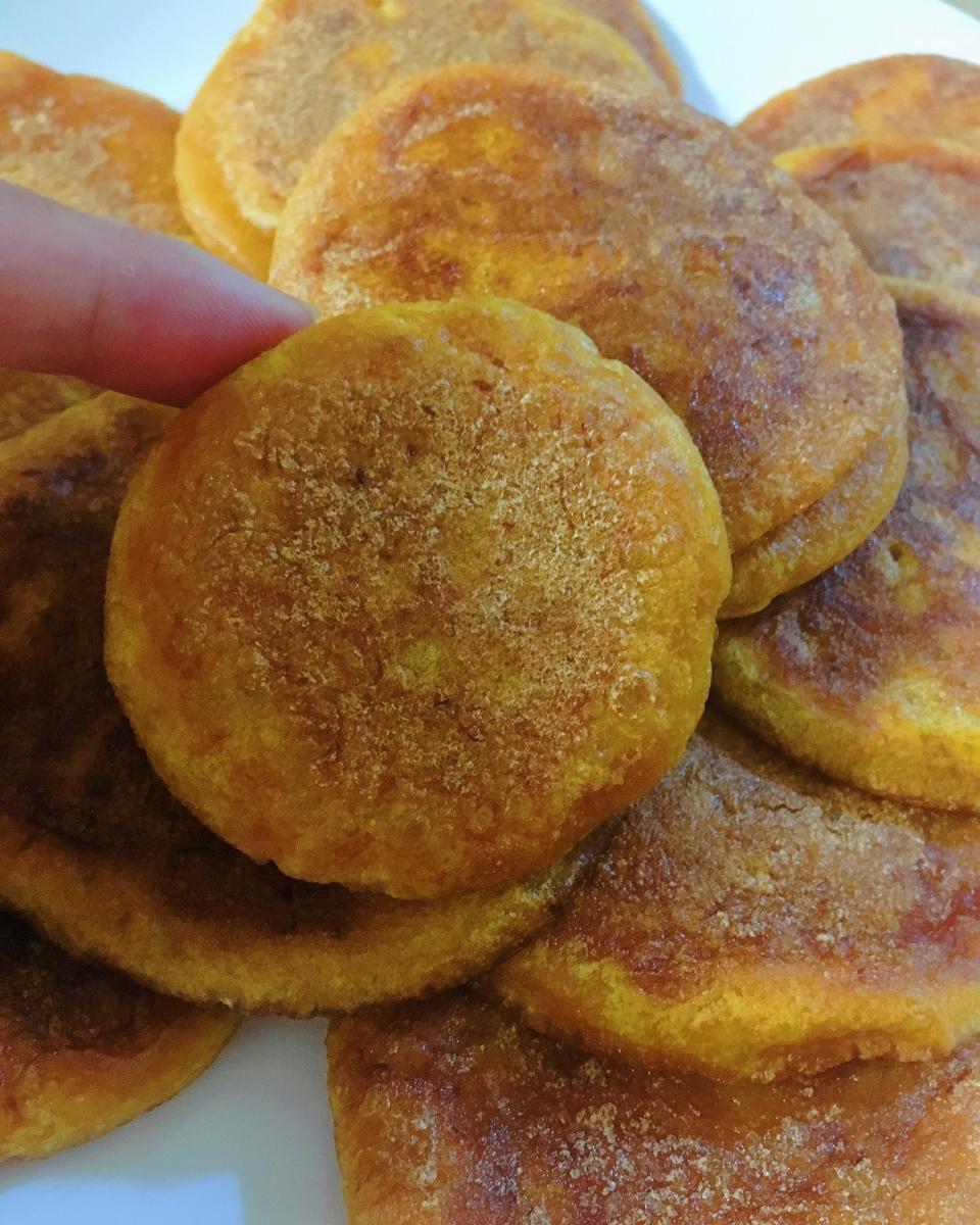 简易快手南瓜饼
