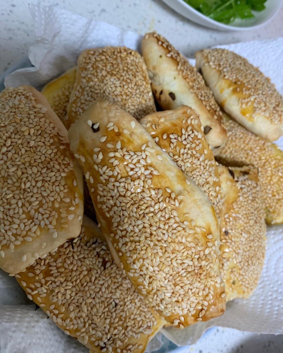 aprilam做的芝麻小烧饼