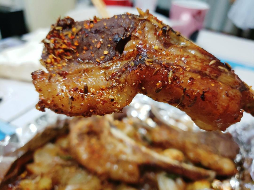 超好吃的烤羊排烤箱版