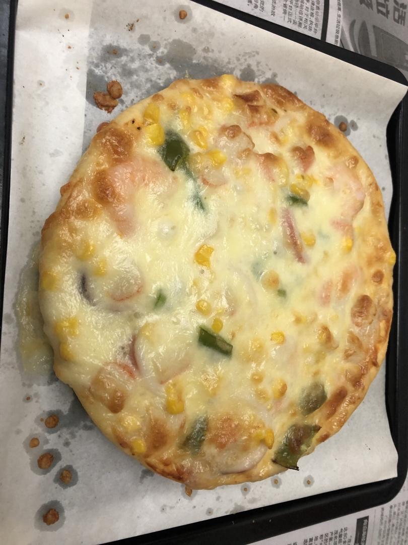 八寸披萨饼皮（四个）制作