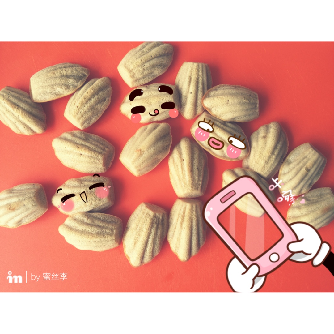 【视频食谱】太妃海盐玛德琳