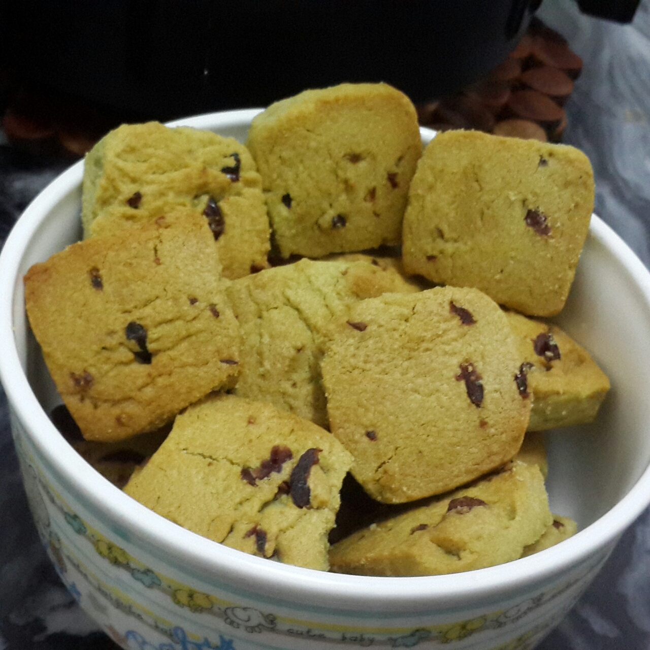 空气炸锅蔓越莓曲奇