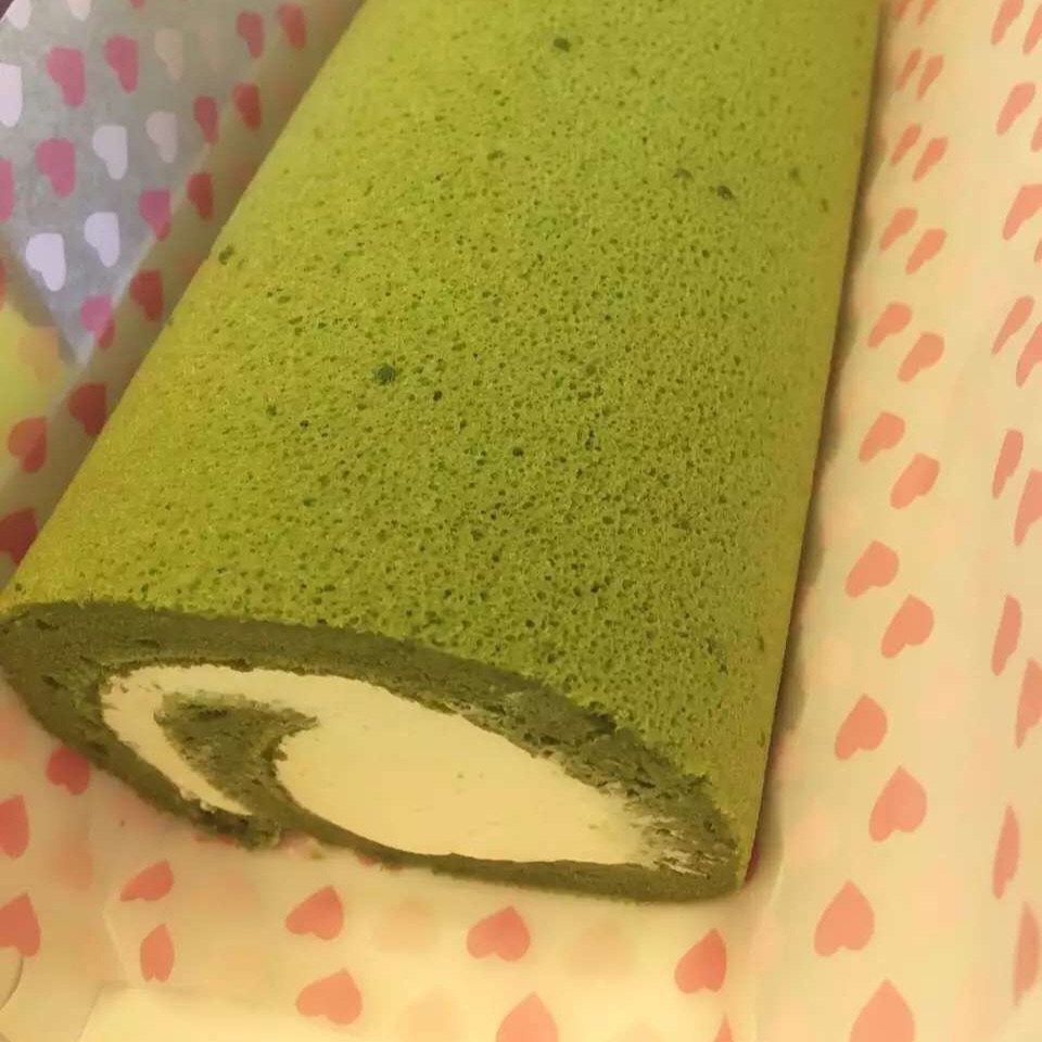 【曼达小馆】居酒屋系列：抹茶蜜豆卷与抹茶鸡尾酒