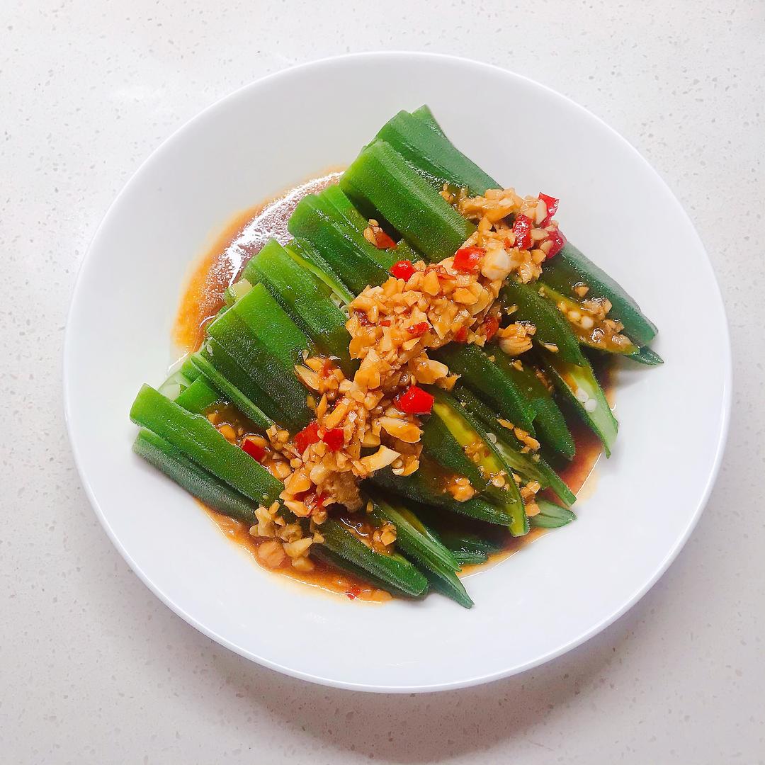 蒜香烧秋葵bywqy