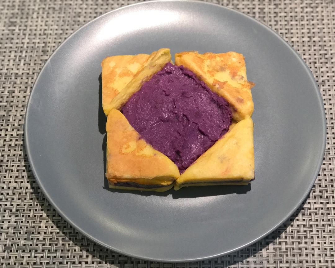 紫薯三明治的做法