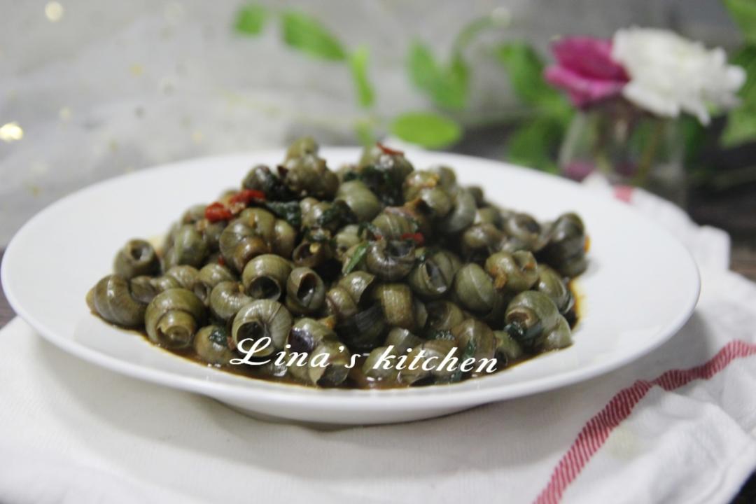 越嗦越上瘾的酱爆螺蛳的做法