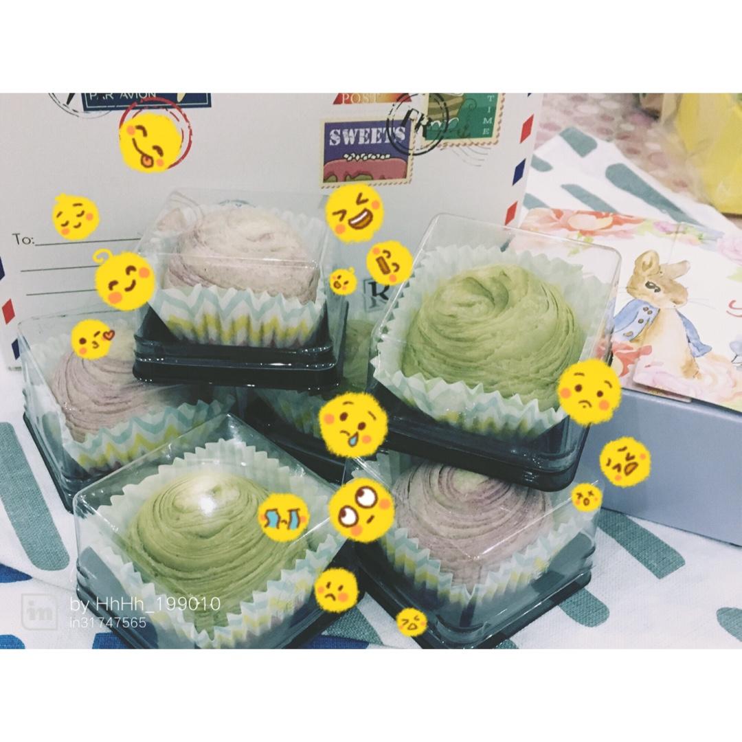 紫薯酥&抹茶酥