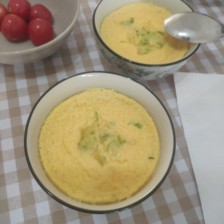 滑嫩嫩的蒸蛋羹