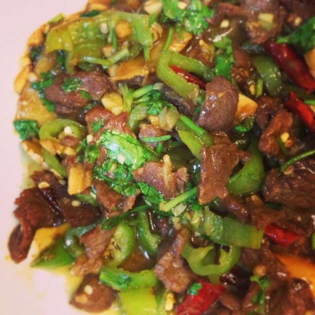 小炒牛肉