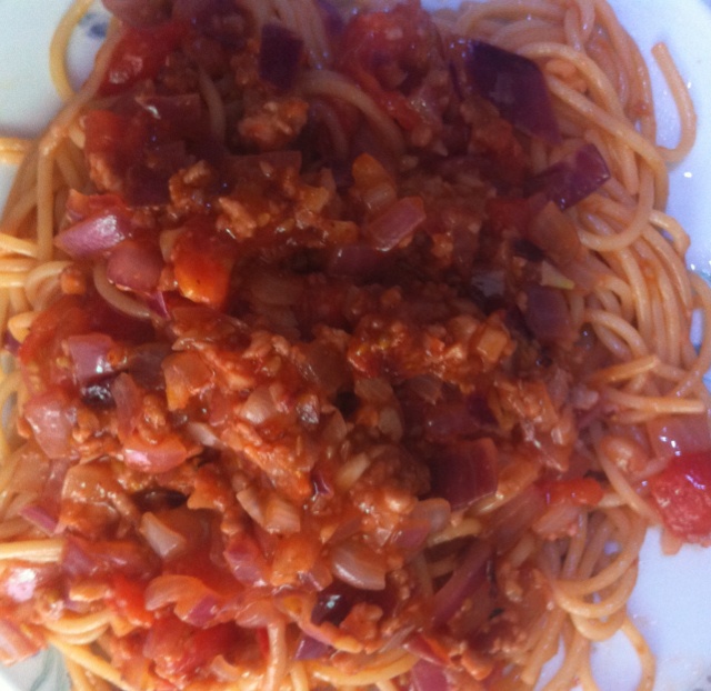 番茄肉酱意面