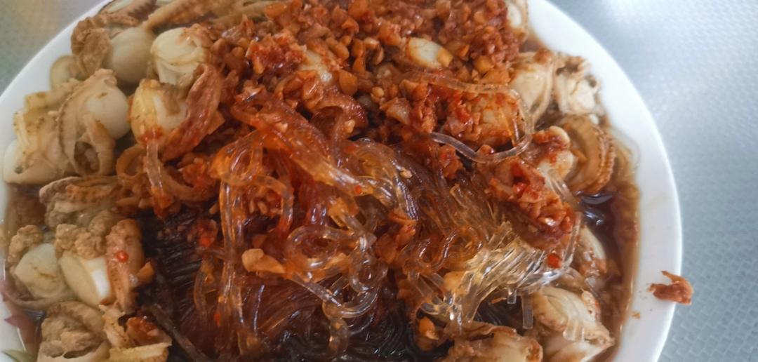 蒜蓉扇贝肉蒸粉丝
