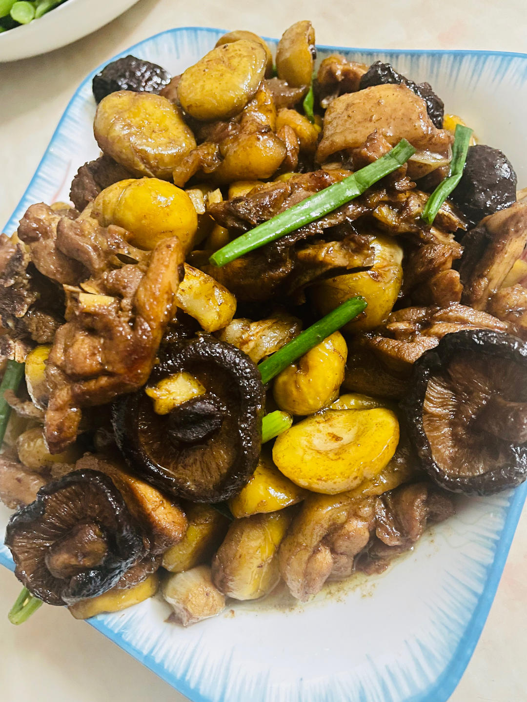 【栗子烧鸡】鸡肉都给你吃，栗子归我~