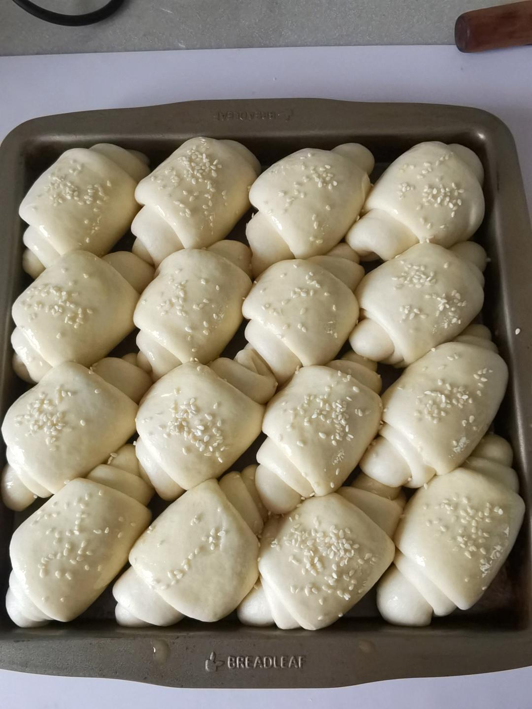 牛奶面包卷（直接法）