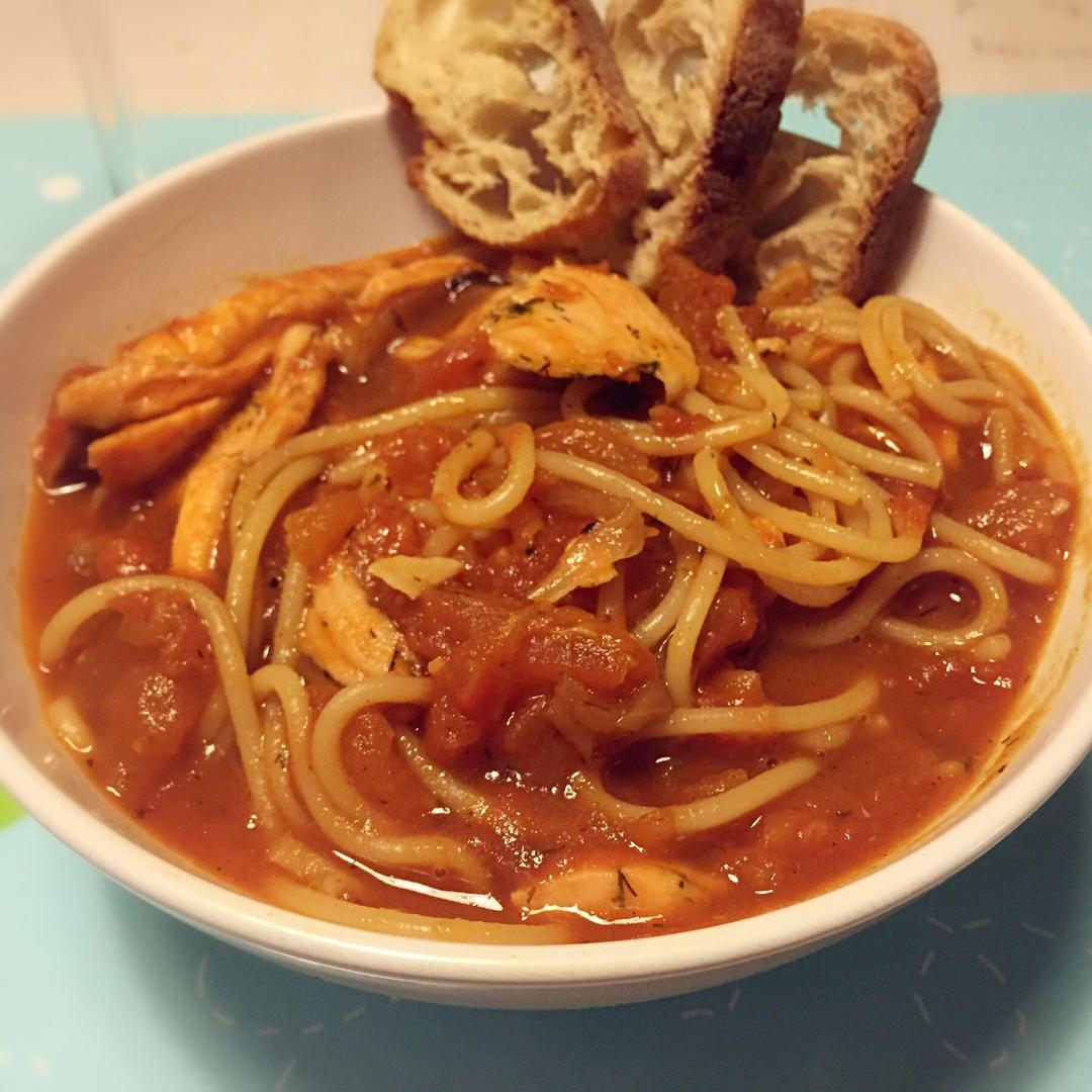 三文鱼意大利面的做法