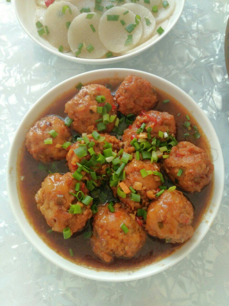 鱼香藕丸
