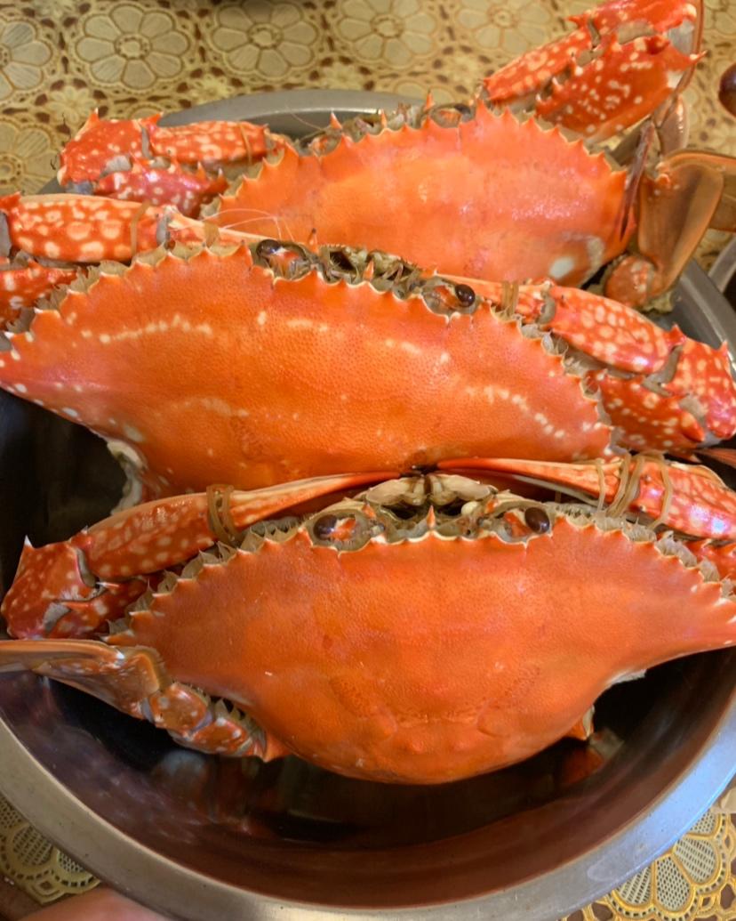 清蒸梭子蟹