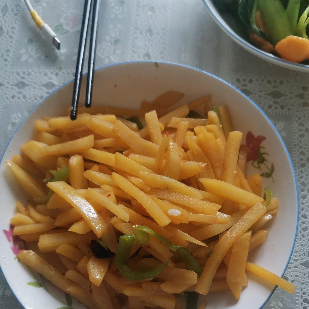 简单下饭的炒土豆片