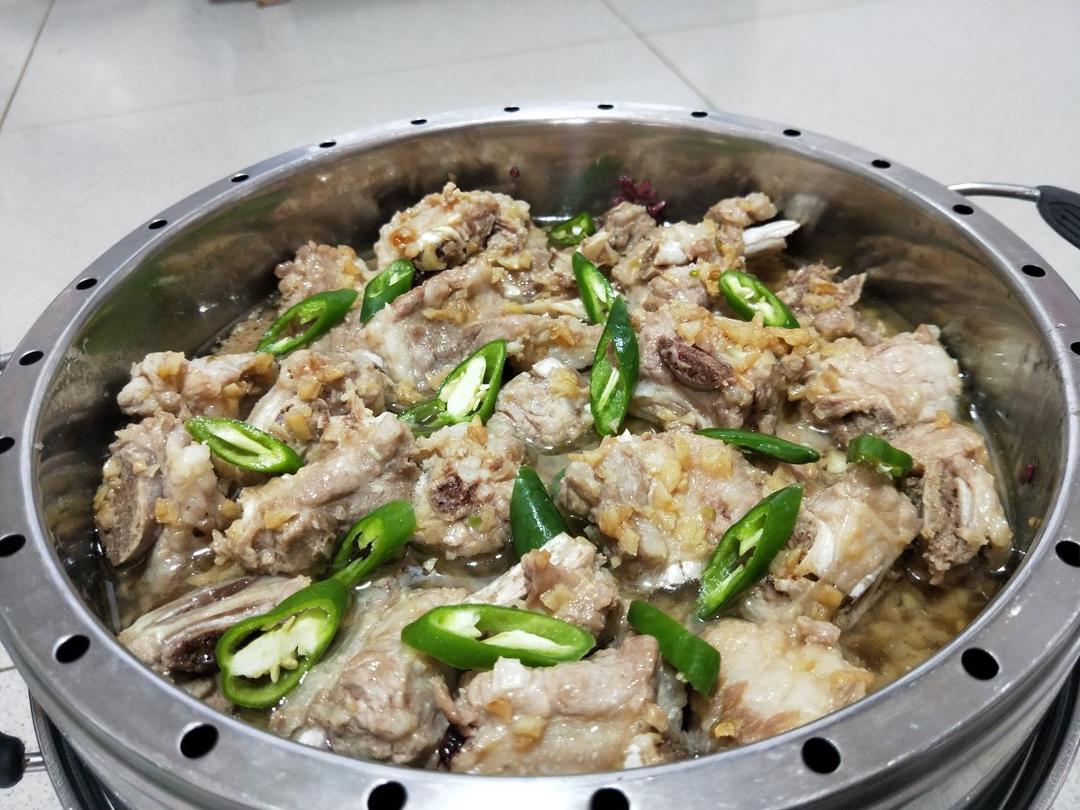 超棒的蒜蓉蒸排骨