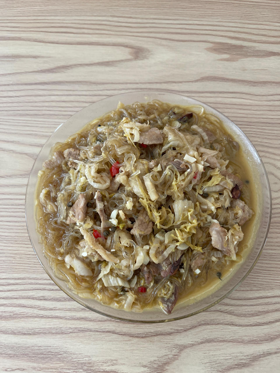 东北酸菜猪肉炖粉条