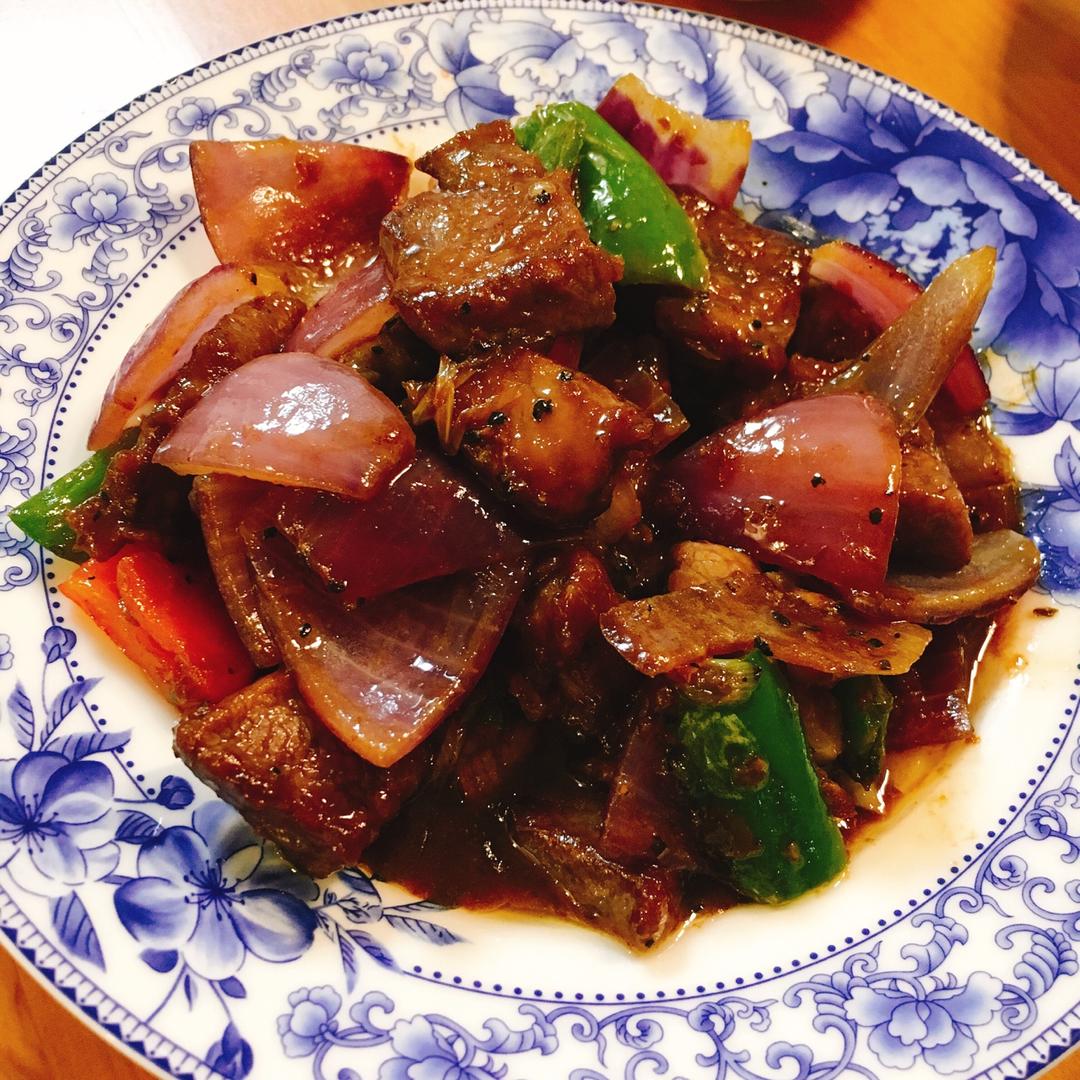 【食材包操作说明】黑椒汁西冷牛肉粒
