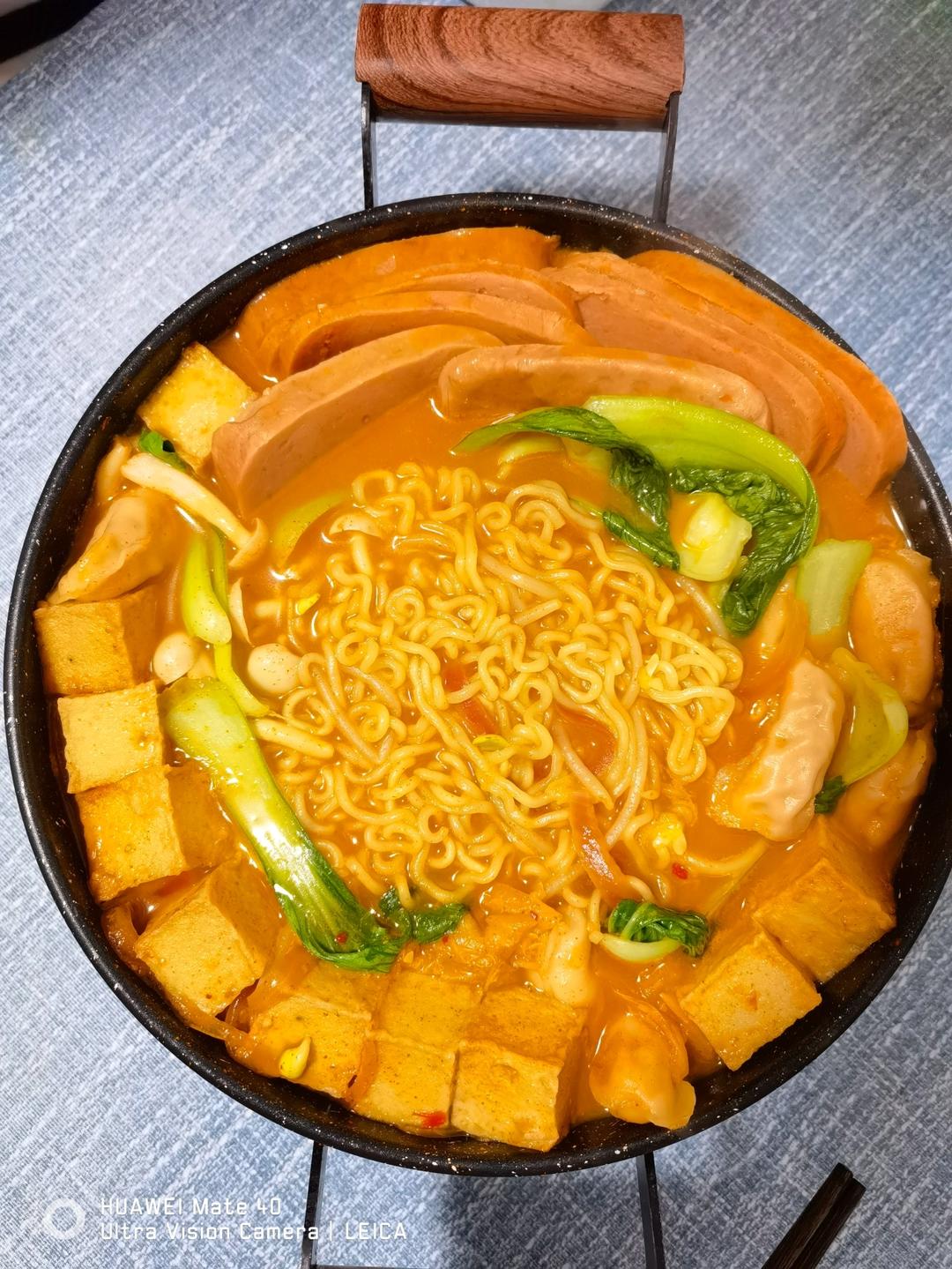 韩国部队锅拉面锅（超好吃）