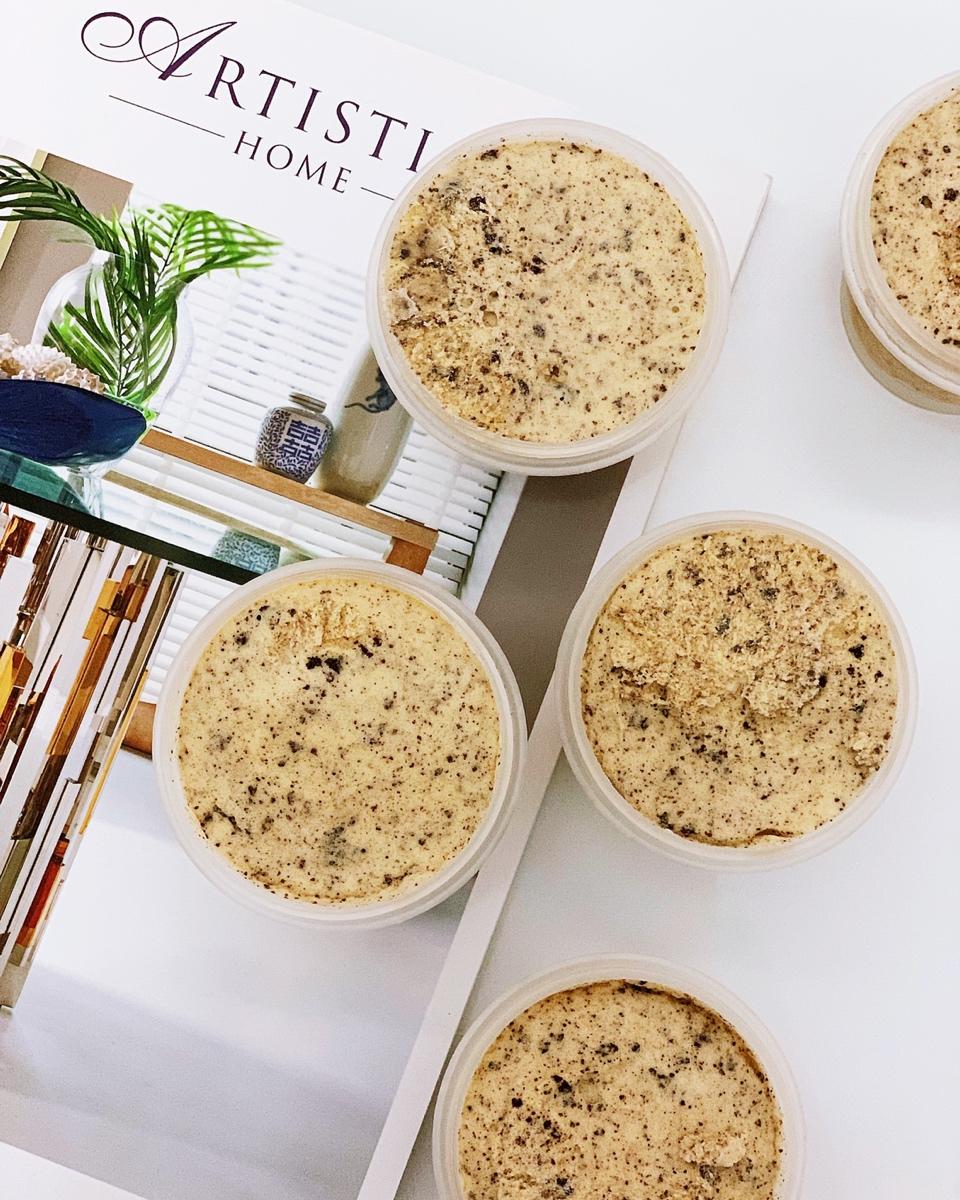 消耗淡奶油之超级简单的美味冰淇淋（附麦旋风做法）