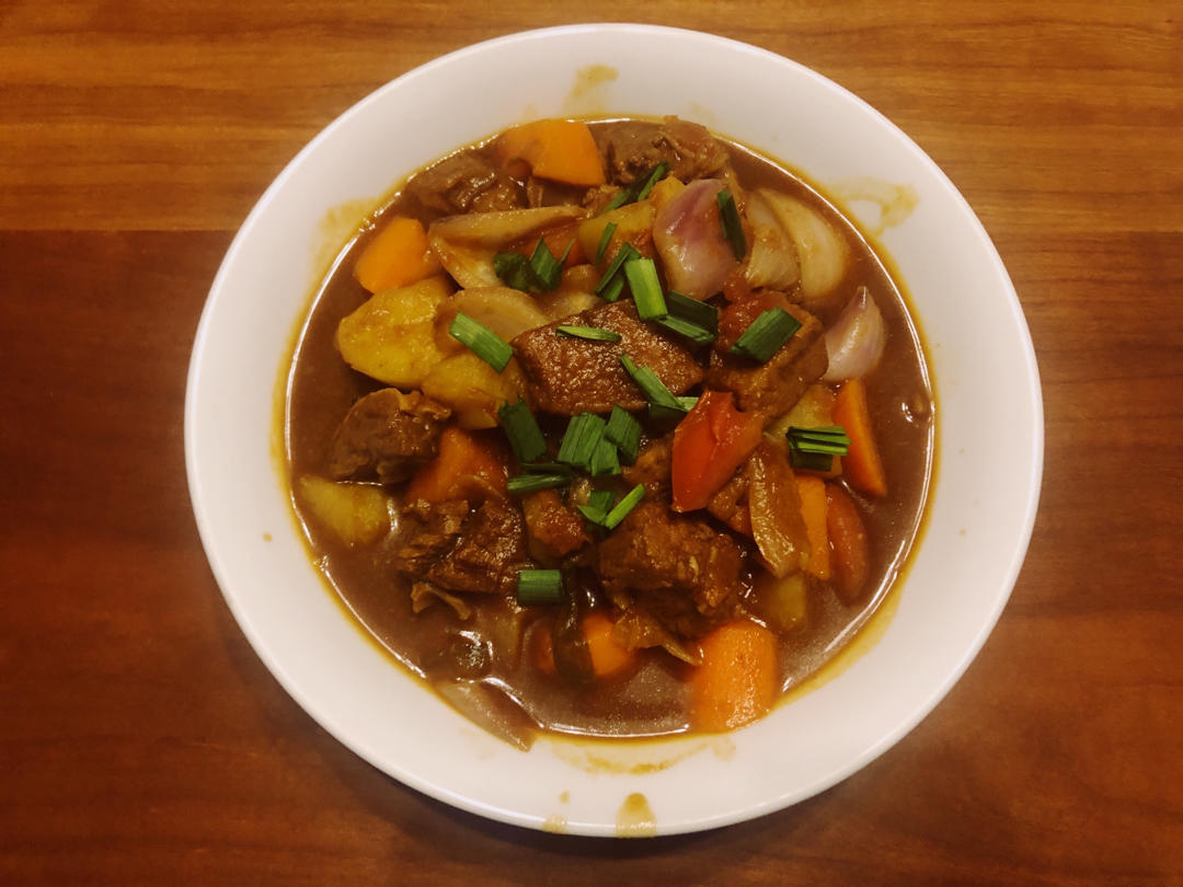 番茄土豆炖牛腩
