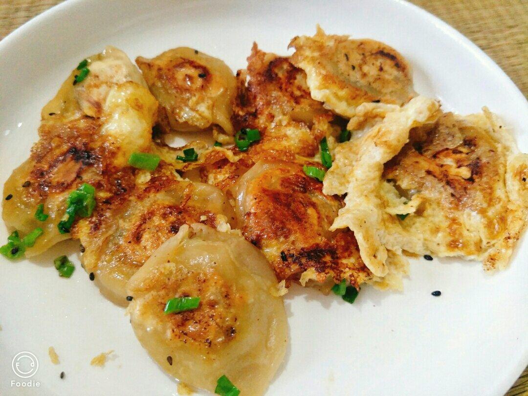 懒人快手抱蛋煎饺