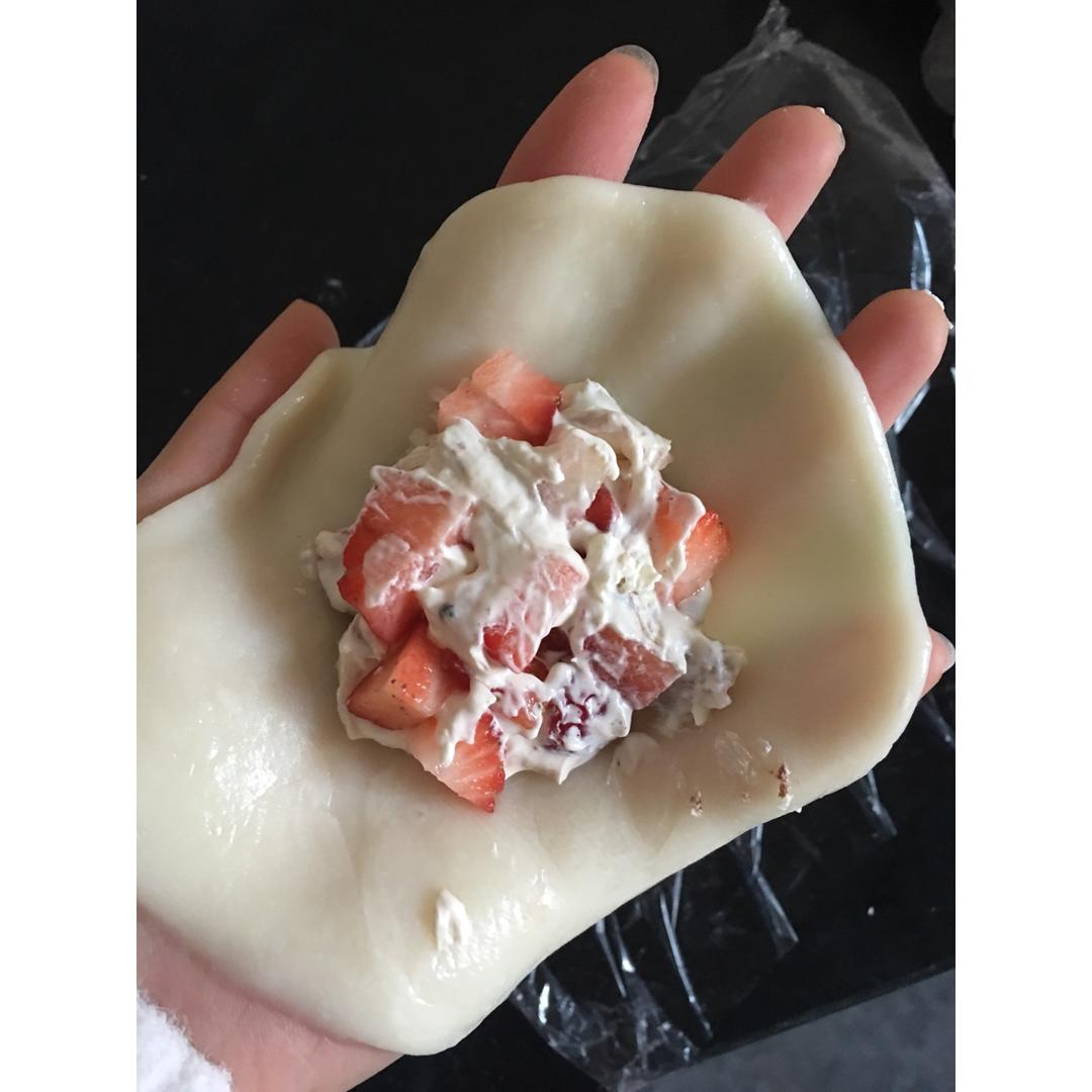 腹黑白胖子——奥利奥雪媚娘