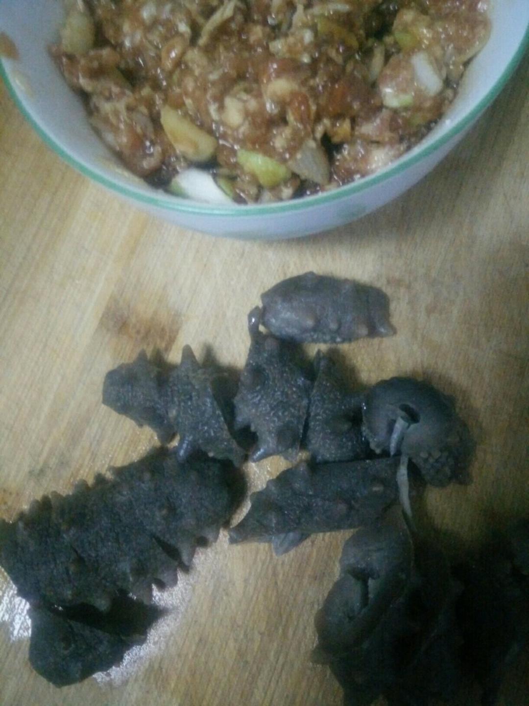 福如东海 肉末烧海参