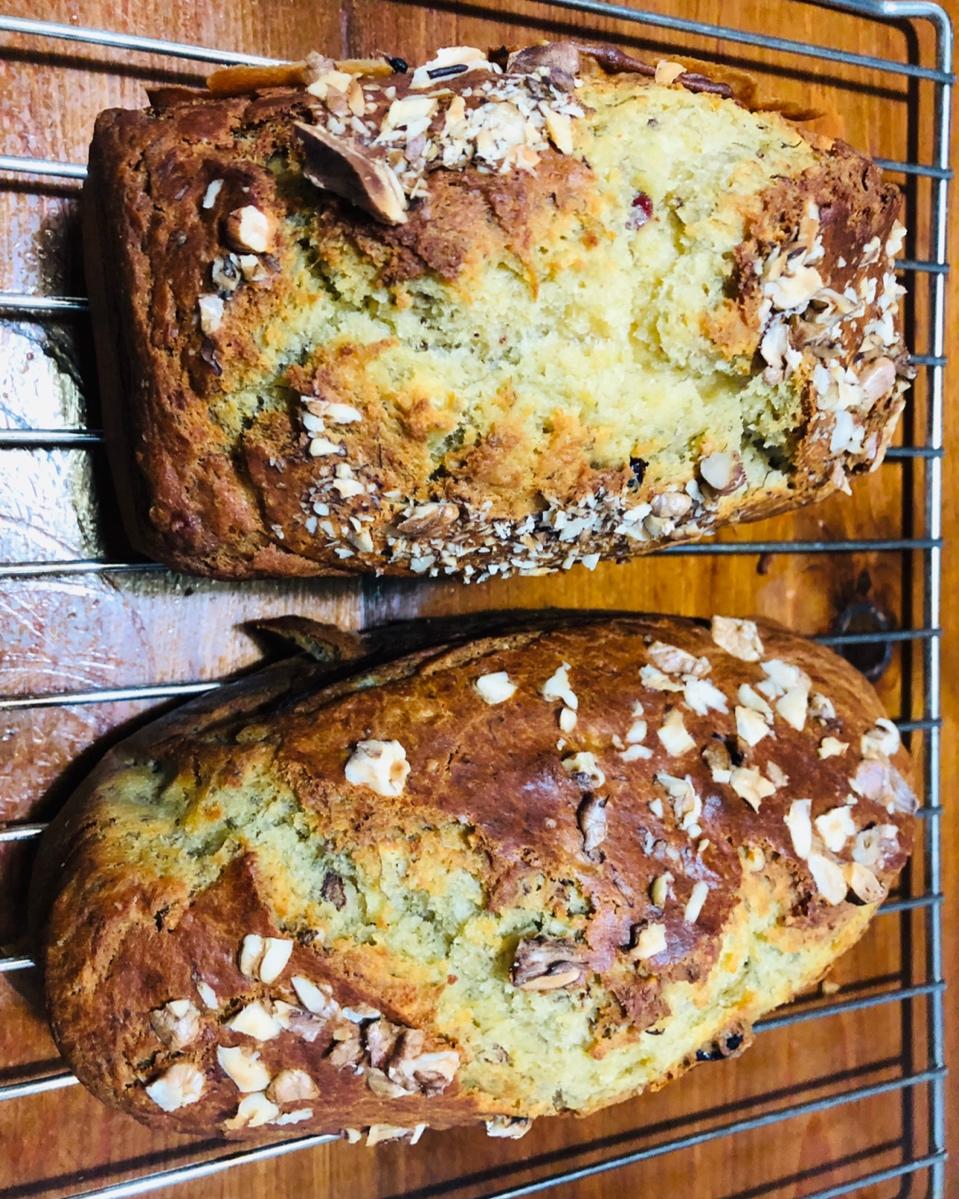 星巴克香蕉核桃蛋糕（Banana loaf）